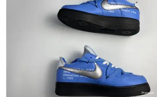 AIR 1 CK0866-401 UNIVERSITY x O-W BLUE FORCE LOW 0705